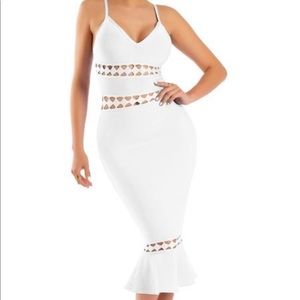 Miss circle Claudia Cut out Bandage Dress